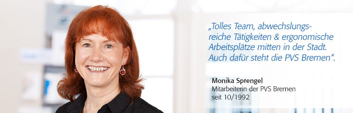 Frau Monika Sprengel (Rechnungsabteilung)