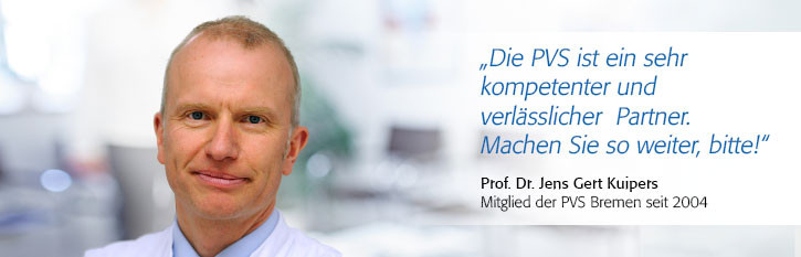 Prof. Dr. Kuipers, Mitglied der PVS seit 2004