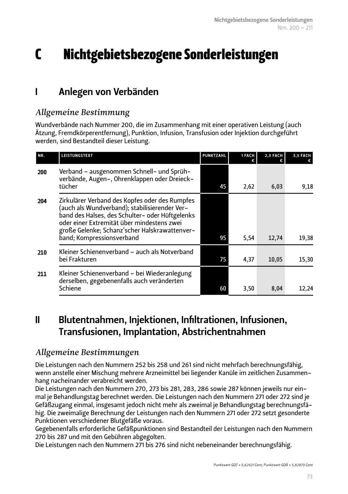 Nichtgebietsbezogene Sonderleistungen Anlegen